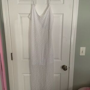 Wild Fable Textured White Dress